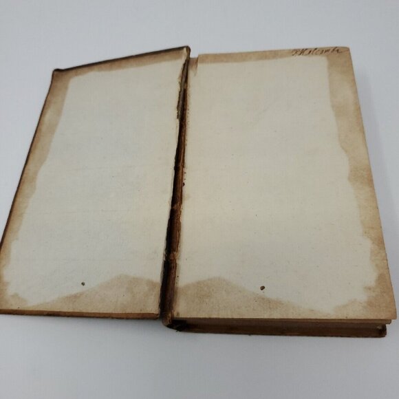 Antique 1753 Lucan's Pharsalia Nicholas Rowe 2nd Volume 3rd Edition 6th Book - Picture 3 of 4